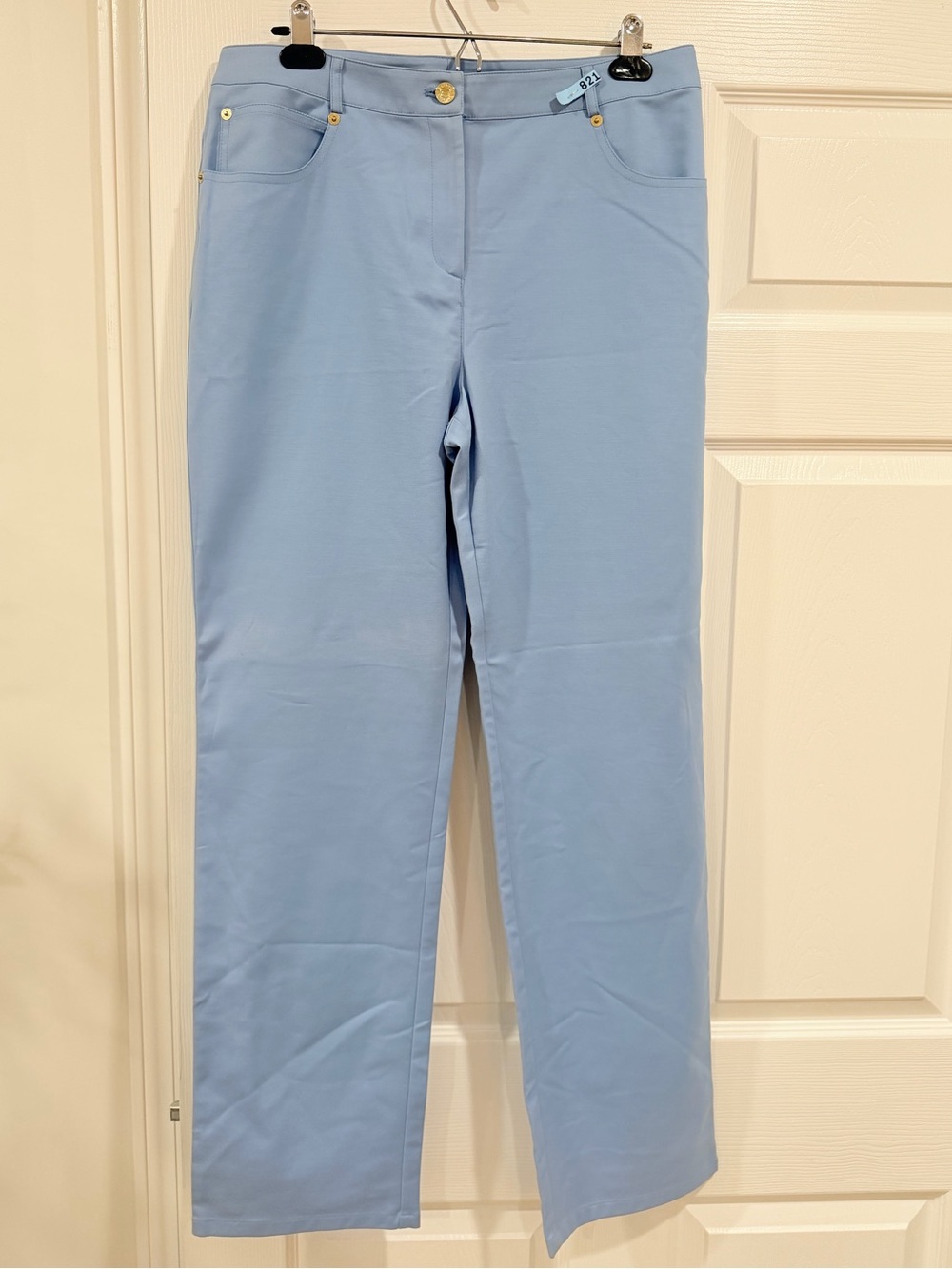 St. John Light Blue Dress Pants Size 10